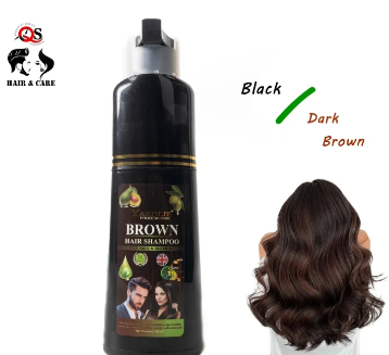 Yardlie Professional Dark Brown / Black hair shampoo For Men & Women 200ML