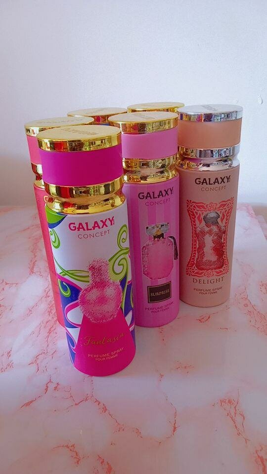 Galaxy perfume spray