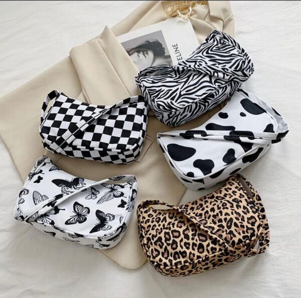 Pochette Imprimée Chic