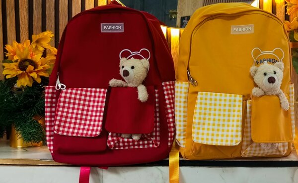 Sac à dos enfant avec peluche