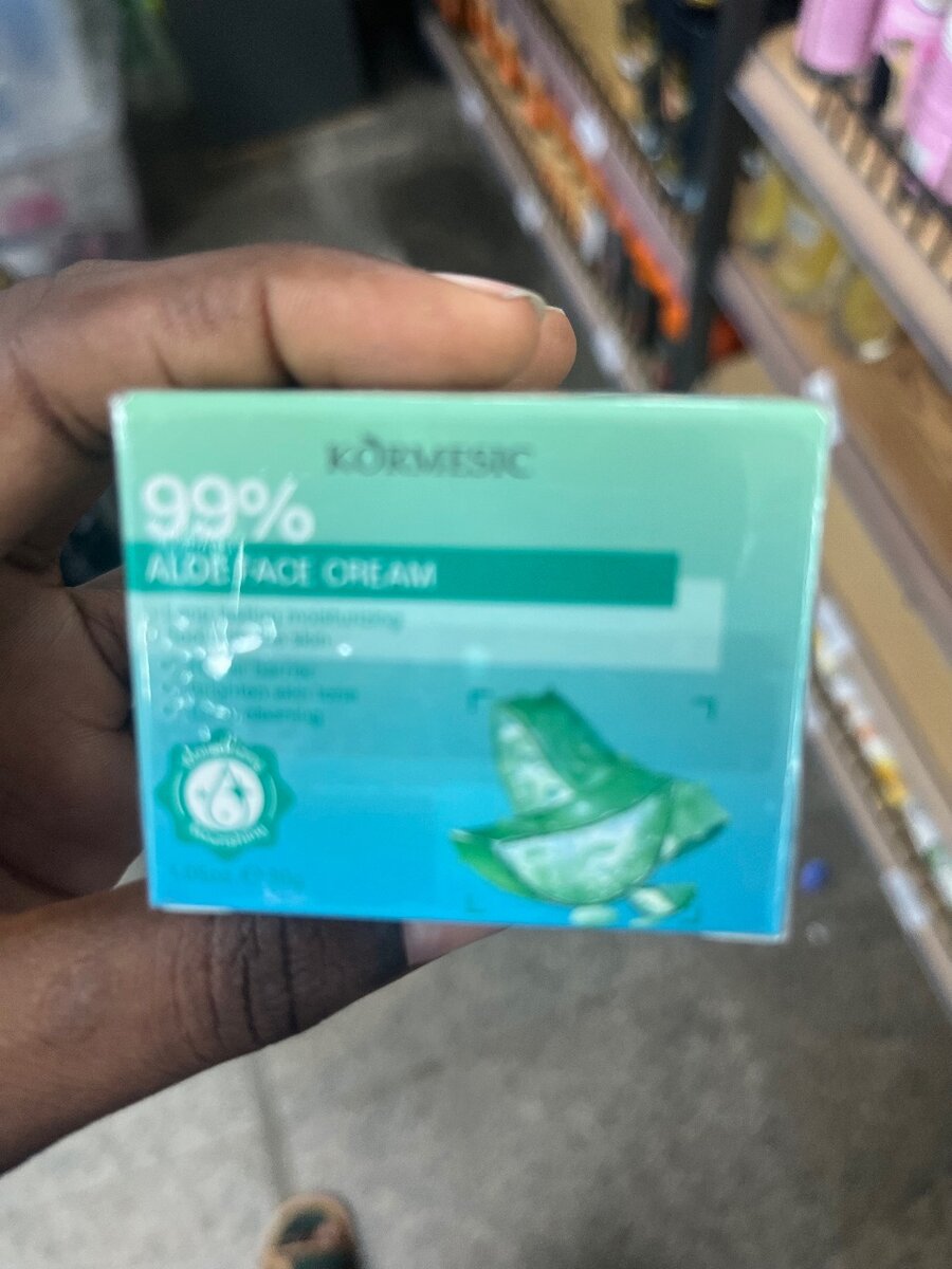 Crème Visage Aloe 99% Naturelle