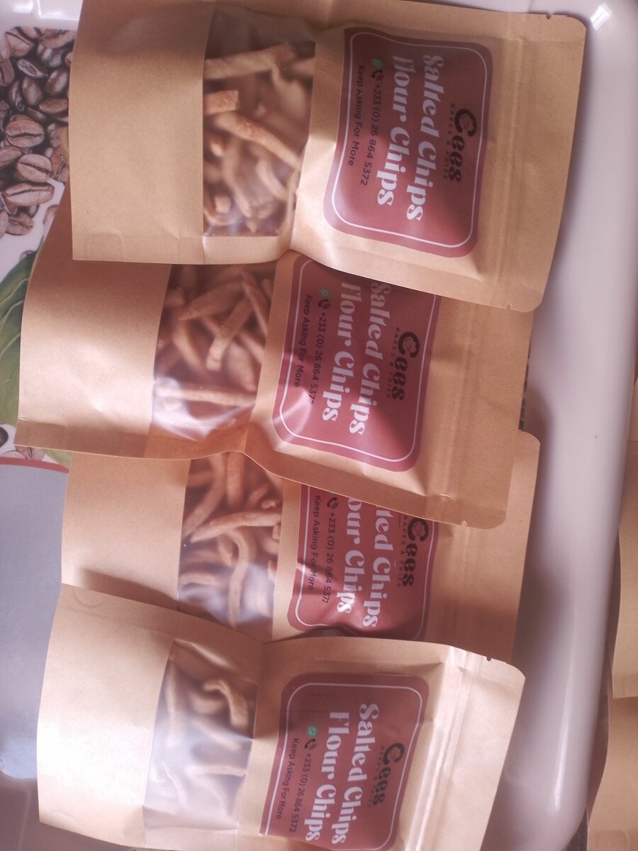 Salted Chips/ Flour chips / Ghana chips