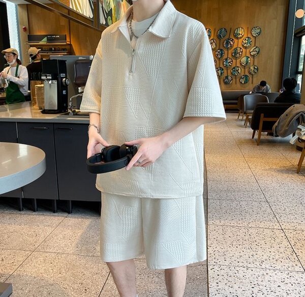 Men's Polos Shirts Set