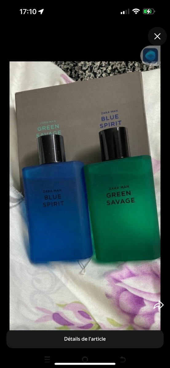 Zara Man Green Savage