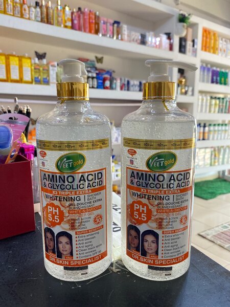 Veet gold amino acid and Glycolic acid body wash