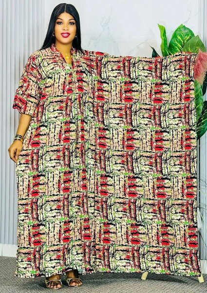 Robe Longue Imprimée Femme