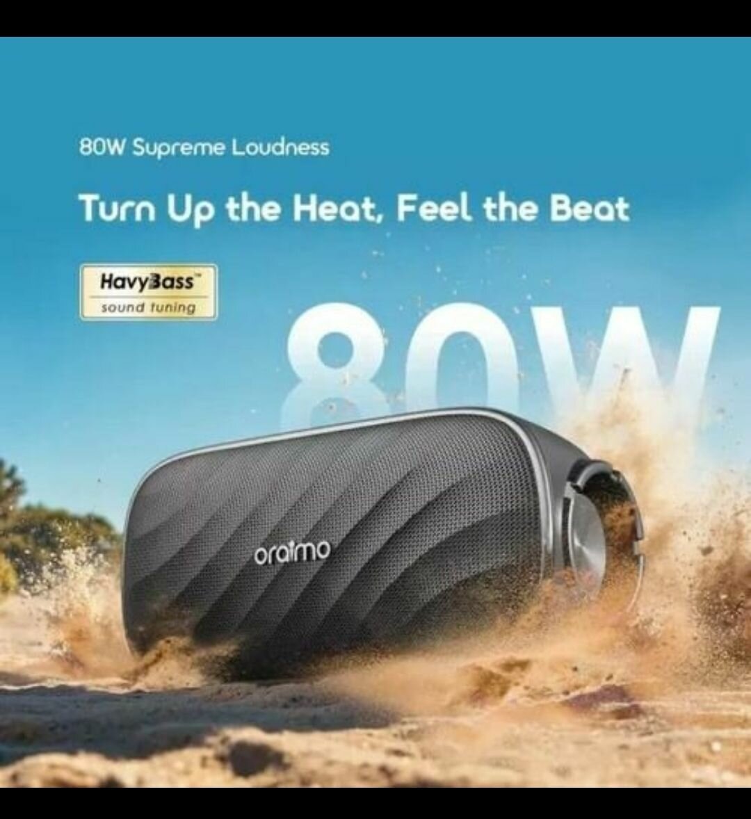 Enceinte Bluetooth Oraimo 80W