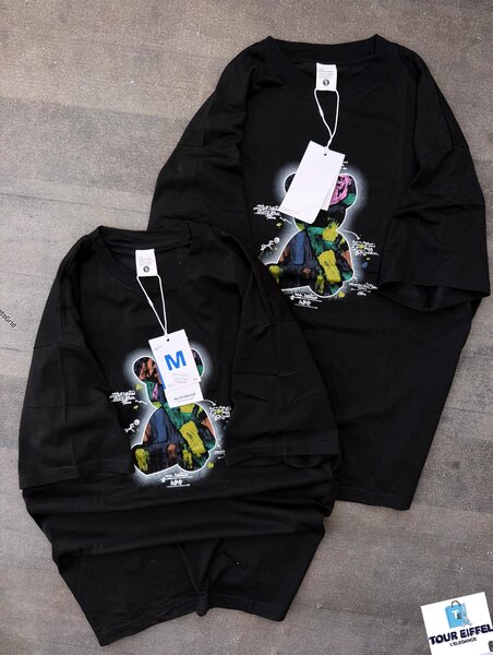 T-shirt unisexe imprimé mode