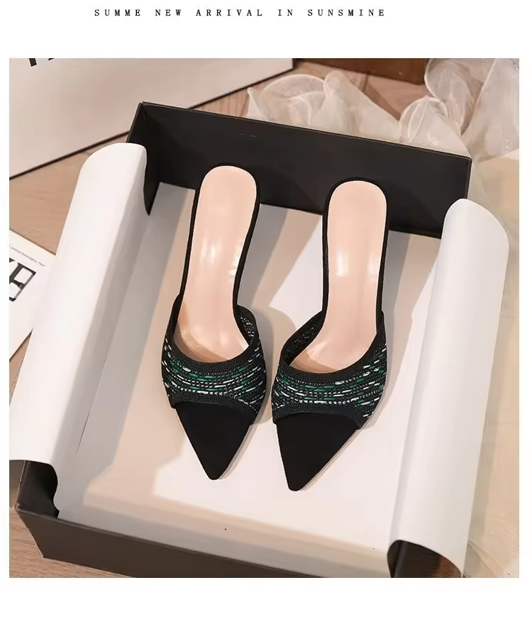 Sandales à talons tendance