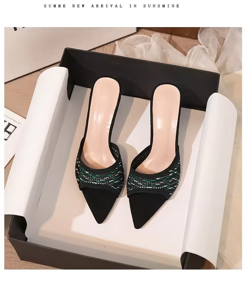 Sandales à talons tendance