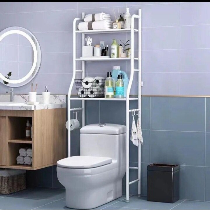Luxury multifunctional toilets rack