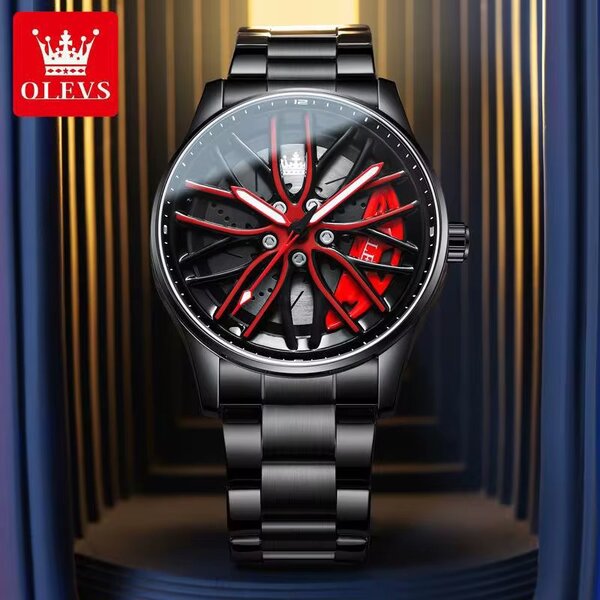 Montre Homme Squelette Élégante