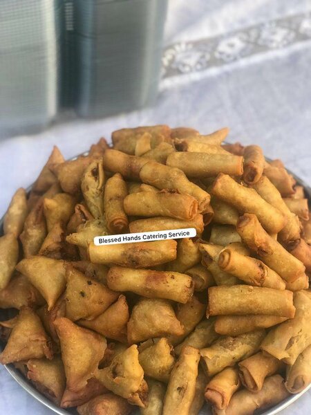 Samosas and springroll