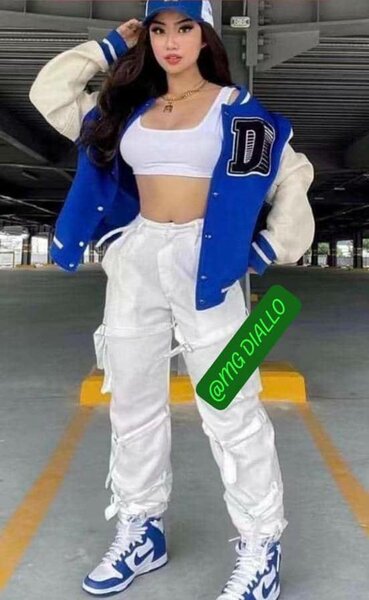 Veste Letterman Femme