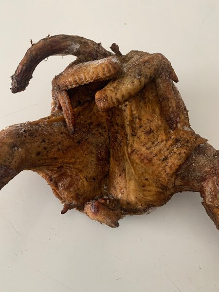 Poulet (pondeuse fumée)