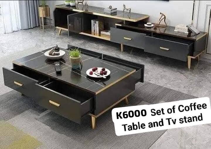 Coffee table and Tv stand