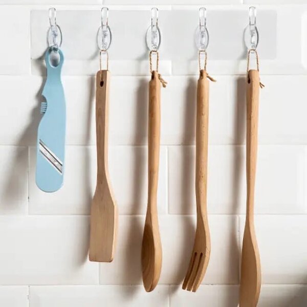 Porte-manteaux adhésif multifonction