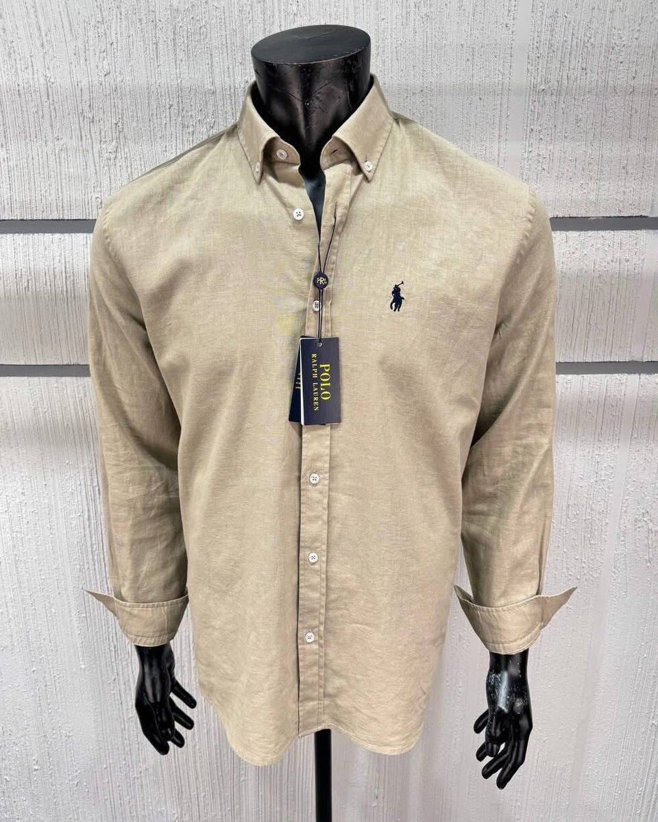 Chemise Homme en Lin Élégante