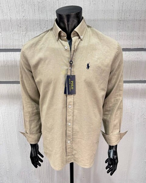 Chemise Homme en Lin Élégante