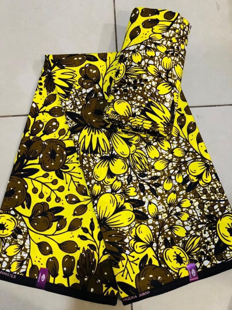 Fabric with a print of 6 meters