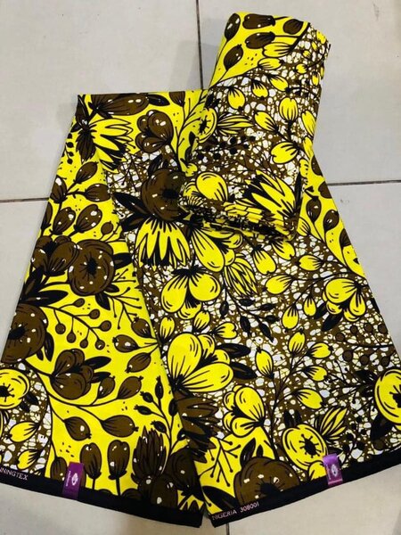 Fabric with a print of 6 meters