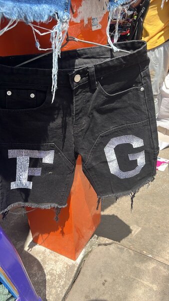 Shorts en jean décontractés