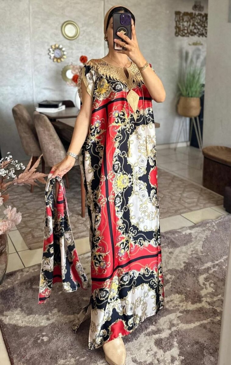 Robe Caftan Élégante Femme