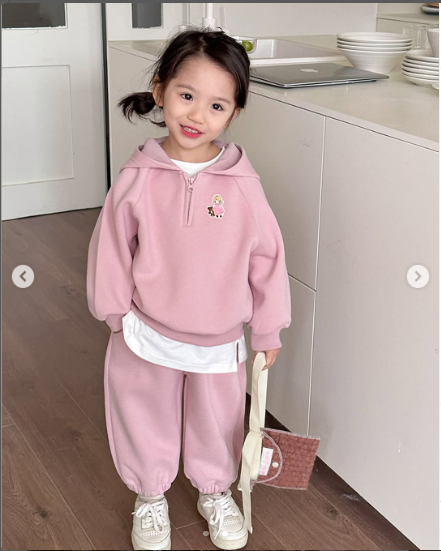 кофта и штаны розовые детские 