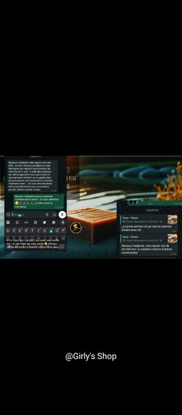 Savon au beurre de karité/miel