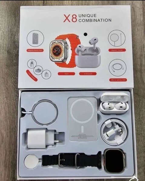 Ensemble X8 Smartwatch et Écouteurs