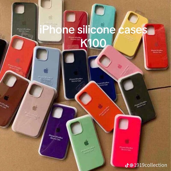 iPhone silicone cases