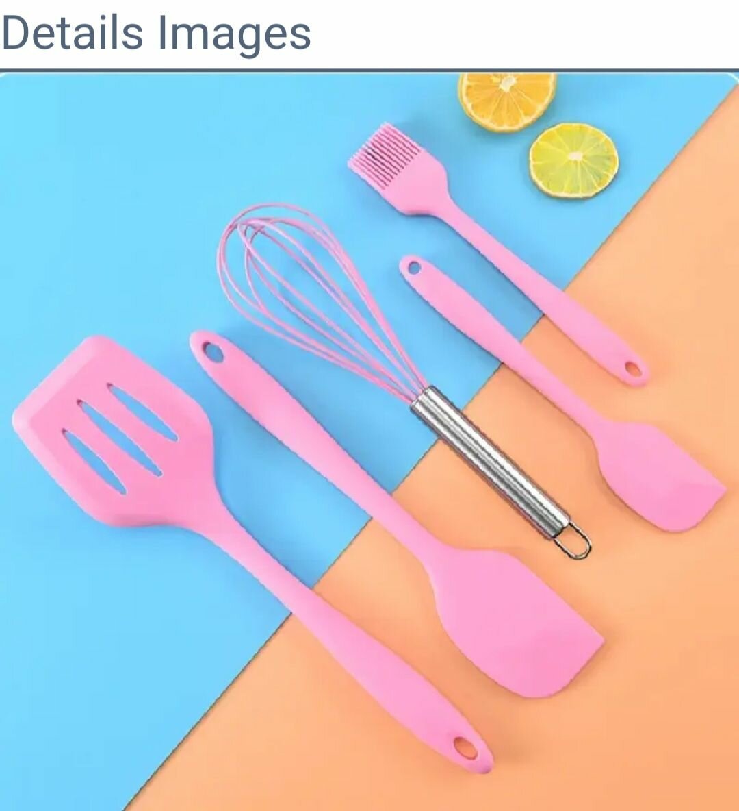 5-Piece Silicone Kitchen Tool Set
