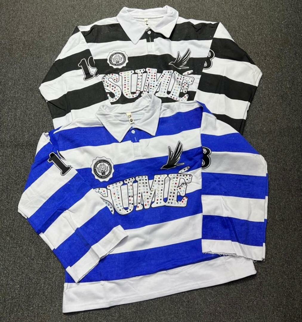 Polo à Rayures Homme