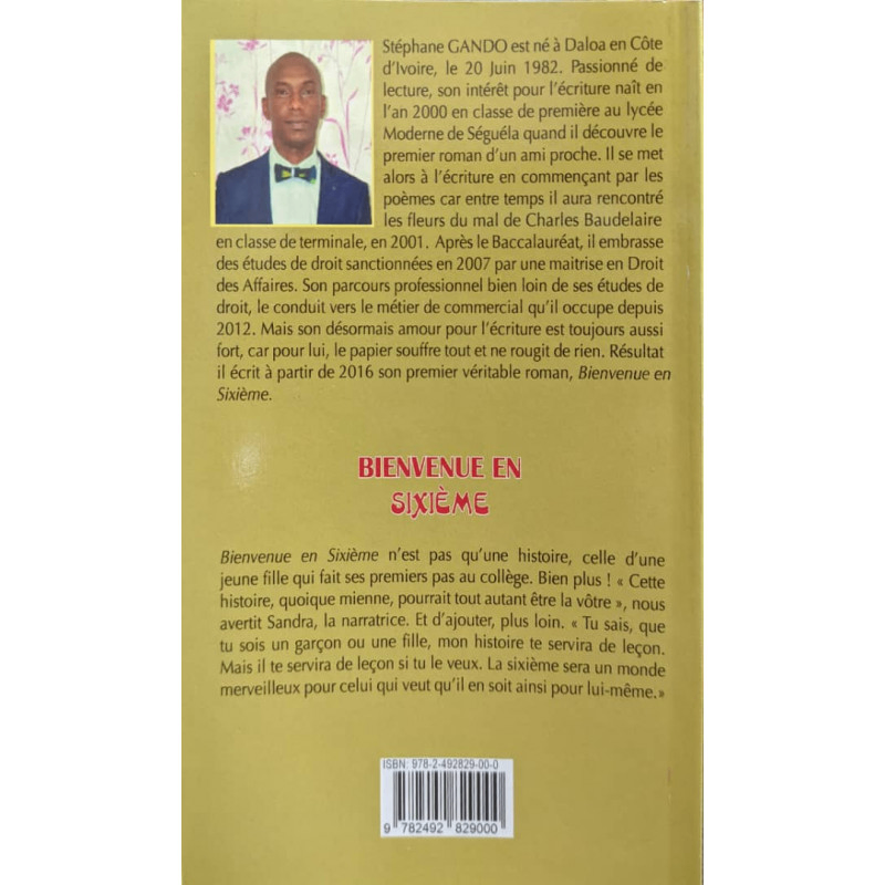 Roman "Bienvenue en Sixième"