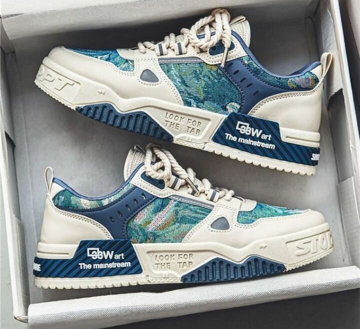 Function lace up sneakers men's shoes