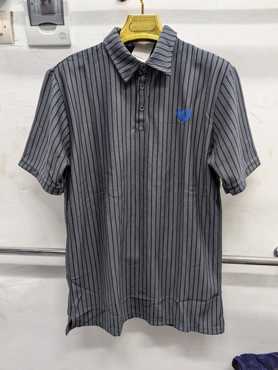Polo rayé homme élégant