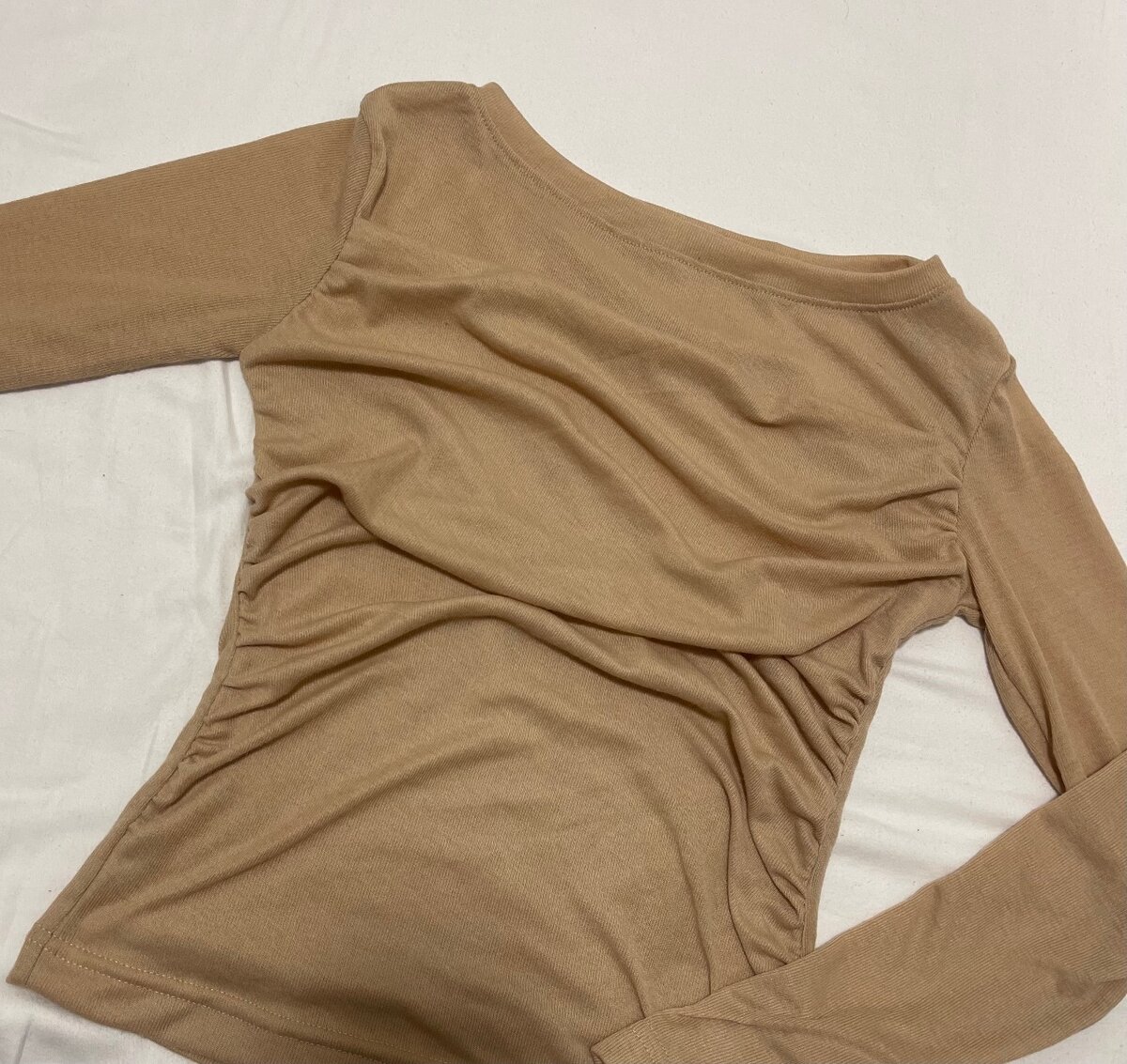 Легкая кофточка со сборкой