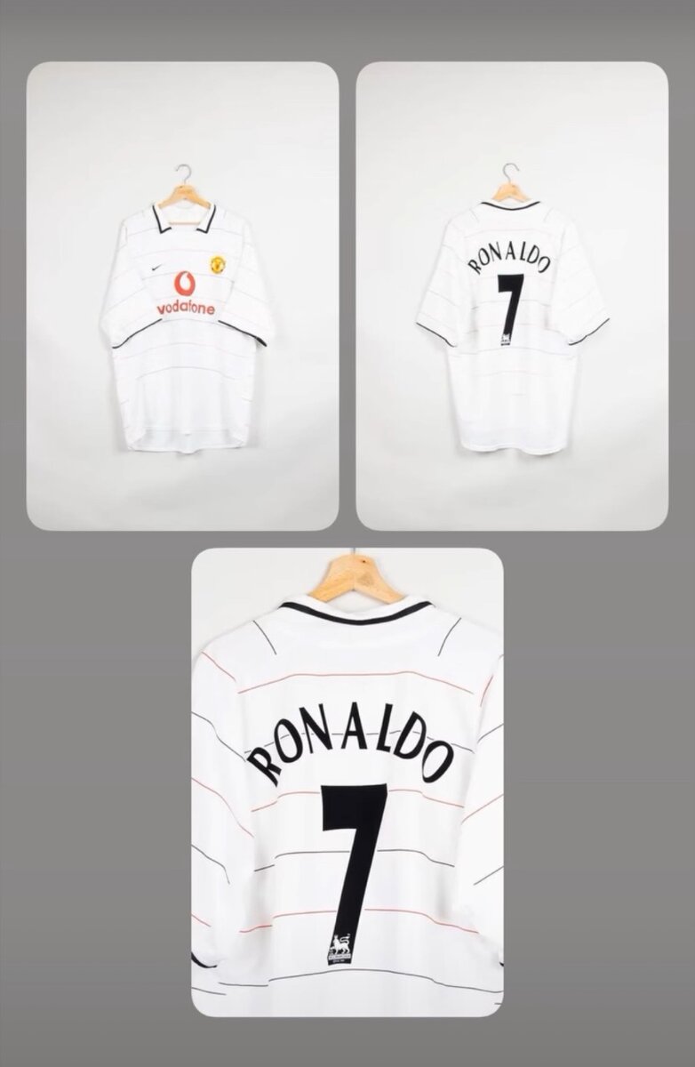 Maillots de football vintage