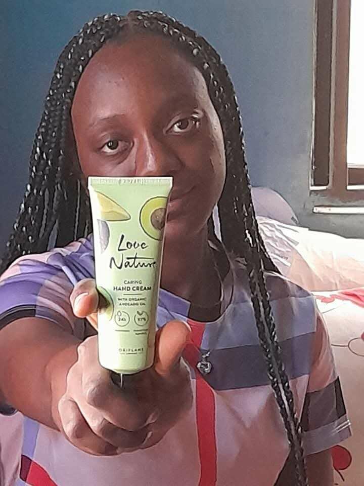 Love Nature Caring Hand Cream infused Avocado Oil