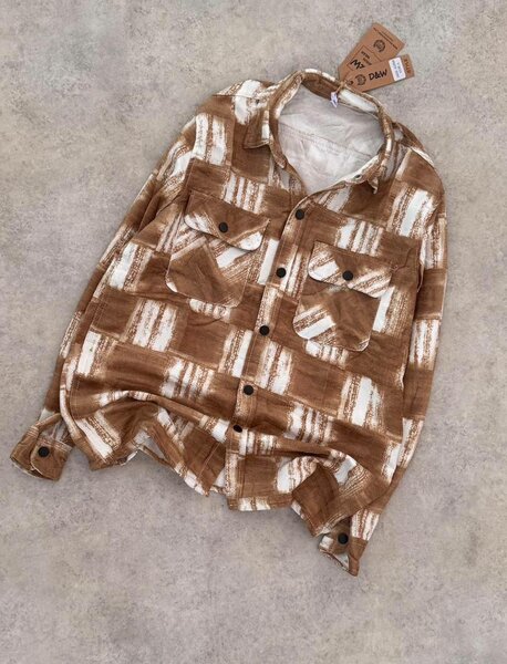 Chemise à motifs unique