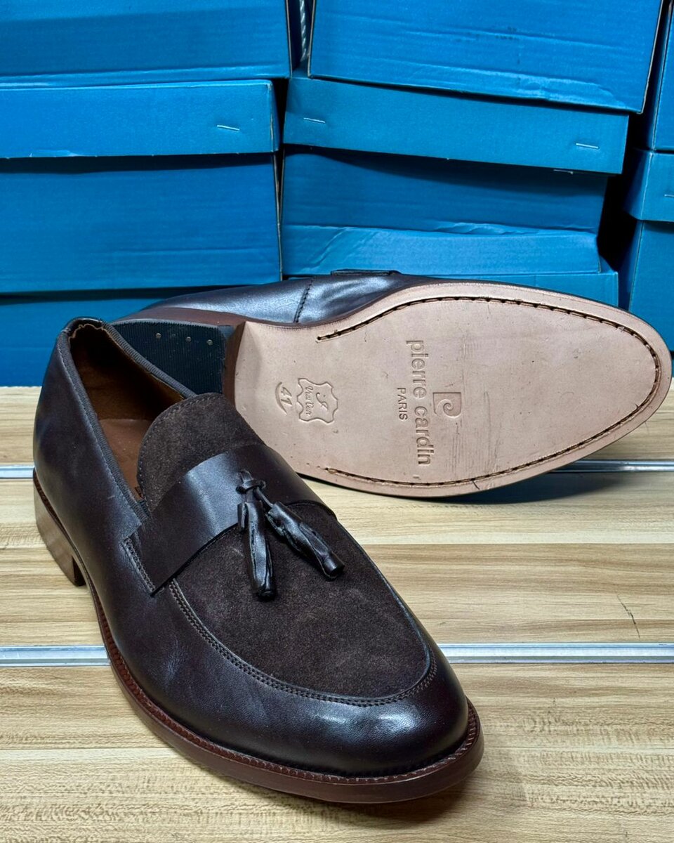 Mocassins en cuir élégants