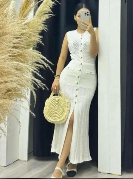 Chic robe blanche
