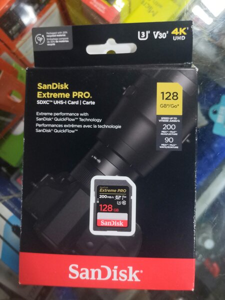 Carte mémoire SDXC 128 Go SanDisk