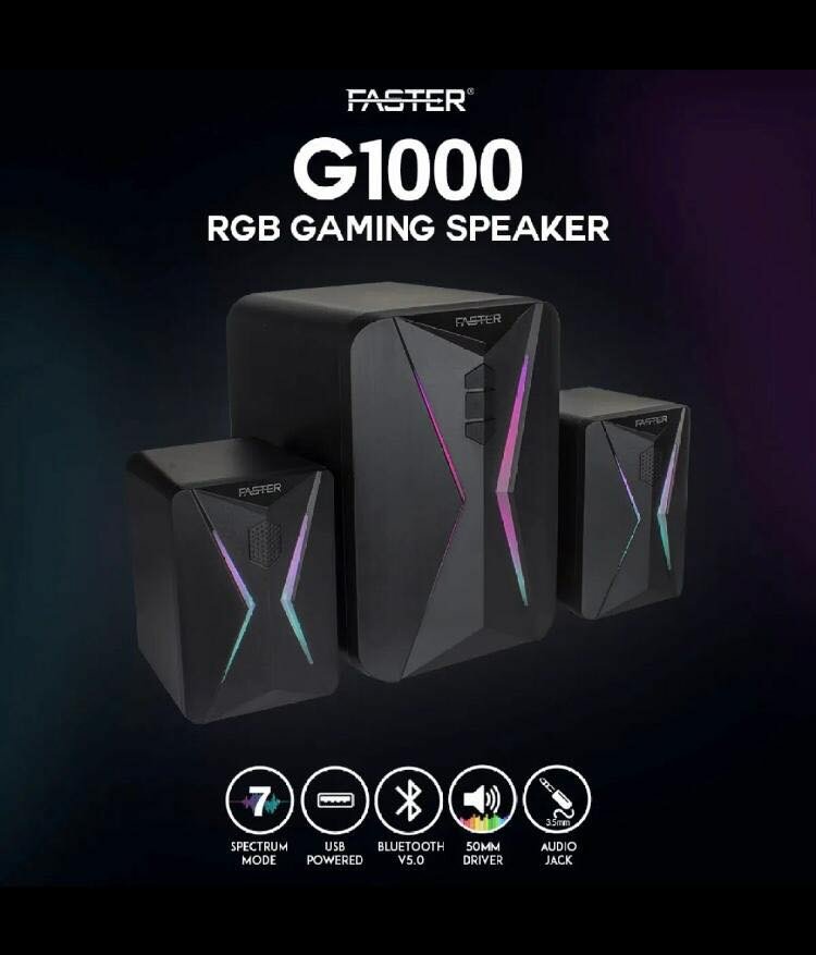 Faster G1000 speakers/ Bluetooth speaker