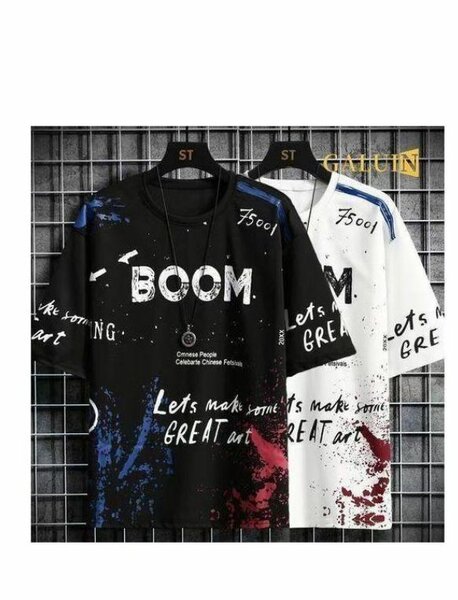 T-shirt graphique Boom Homme