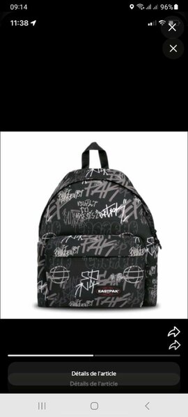 Sac à dos Eastpak stylé