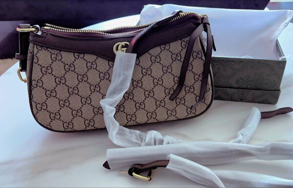 Gucci bag comes in a box