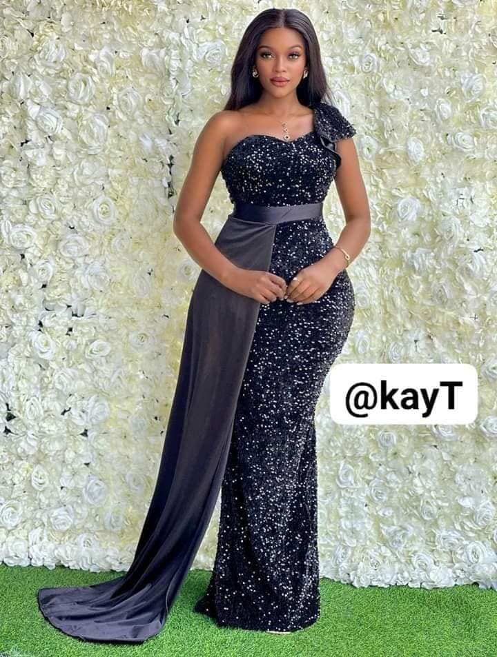 Dark Blue Long Dress