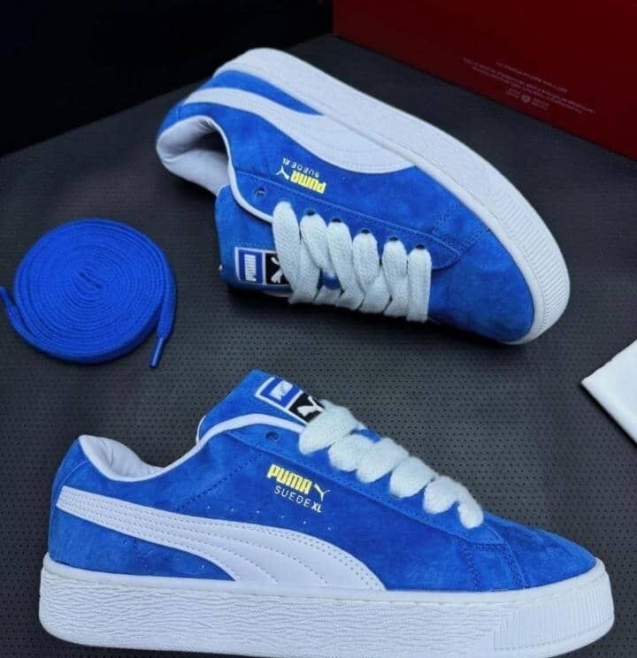 Puma Suede XL Baskets Bleues