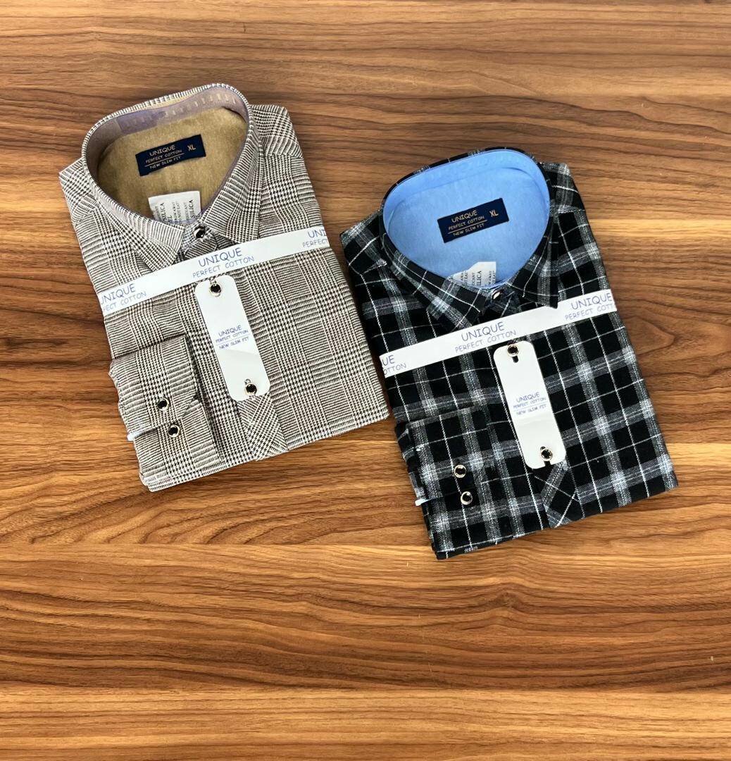 UNIQUE  LONG SLEEVES CHECK